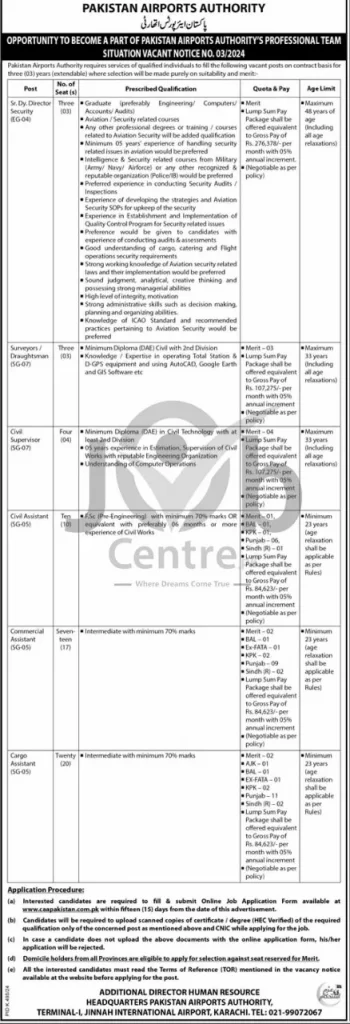 PAA Jobs Advertisement No 032024