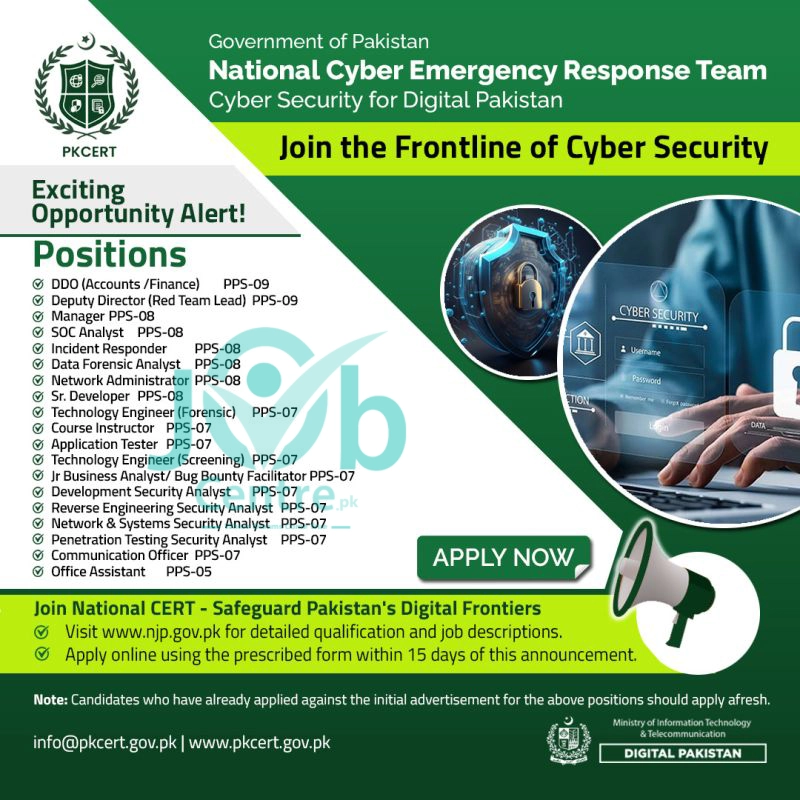 Cyber Security Jobs 2024 Advertisement