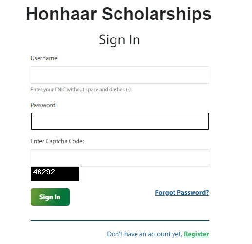 HONHAAR Scholarship Program