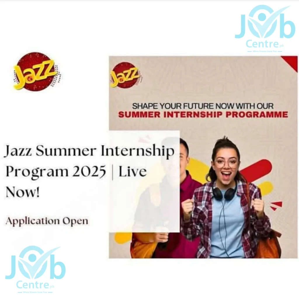 Jazz Summer Internship Program 2025 Advertisement