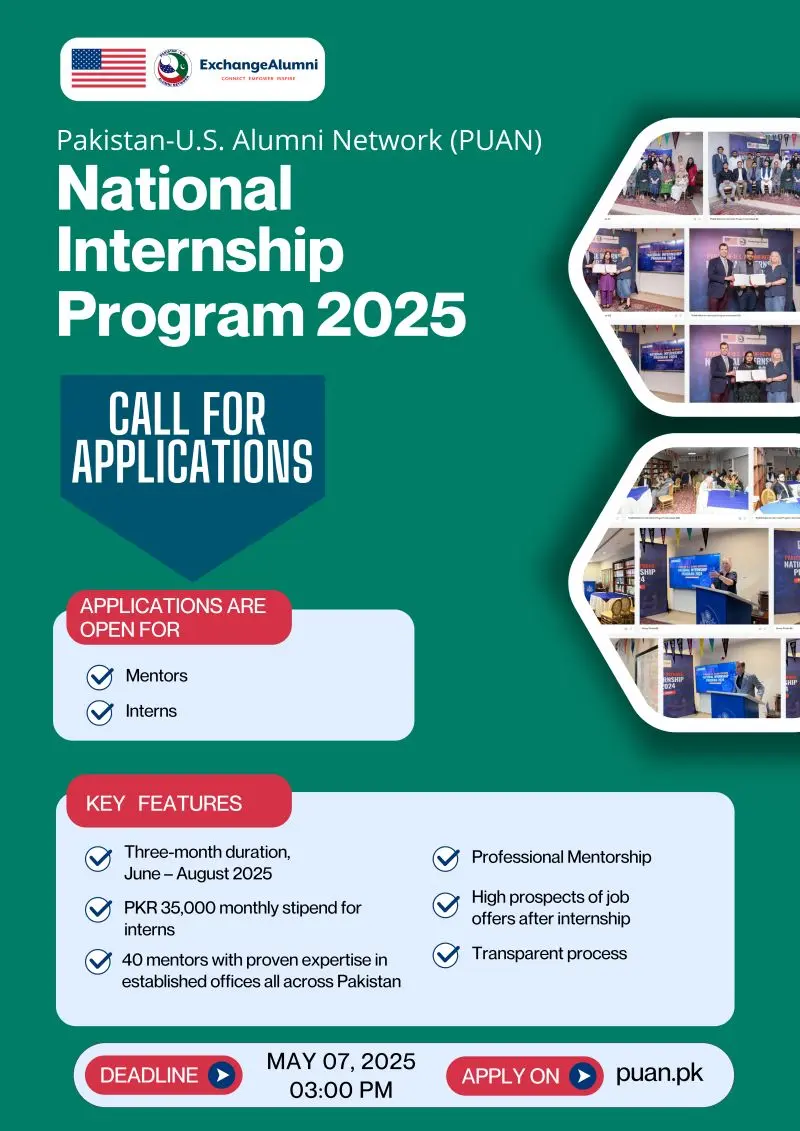 PUAN National Internship Program 2025 Advertisement