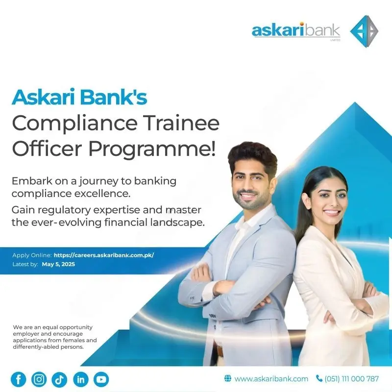 Askari Bank Limited Jobs 2025 Advertisement