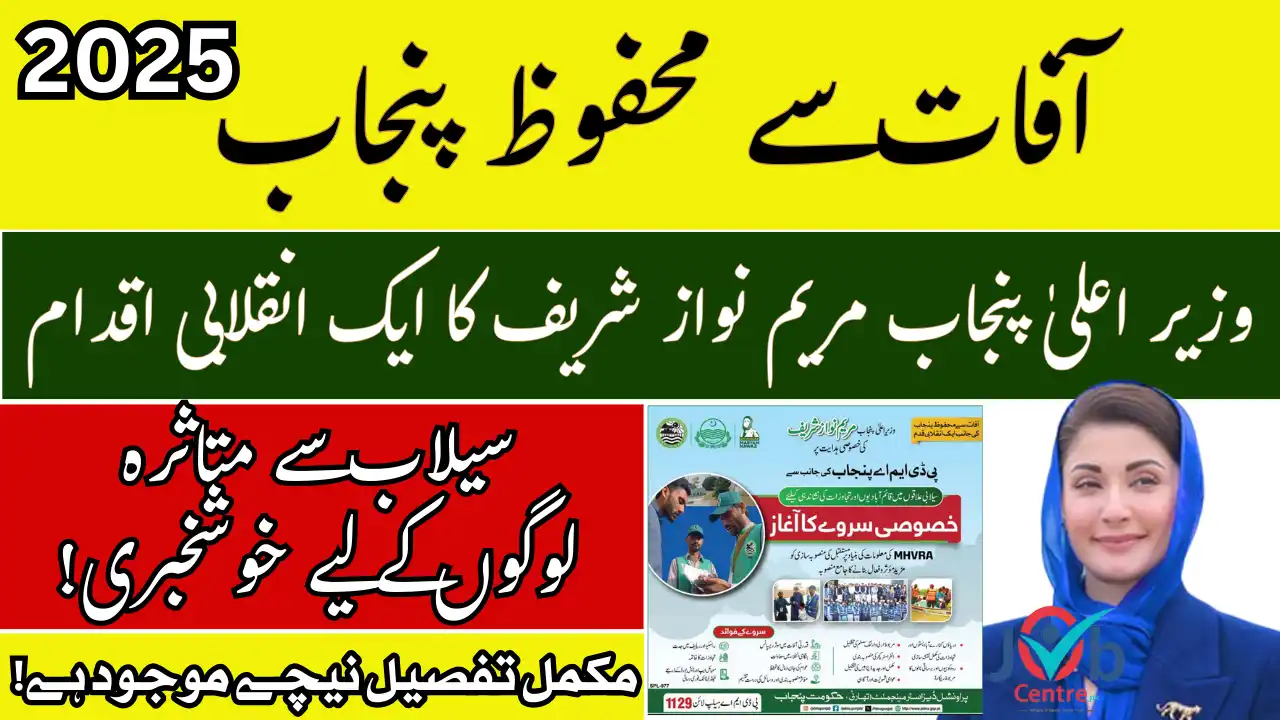 CM Punjab PDMA Flood Survey