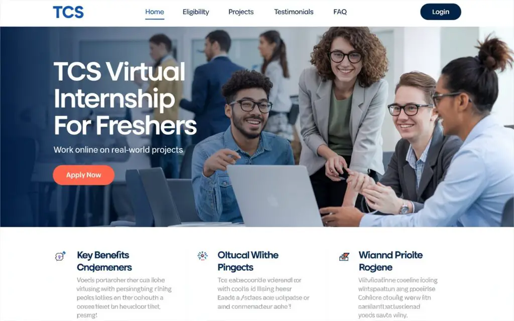 Online TCS Virtual Internship 2025 Advertisement