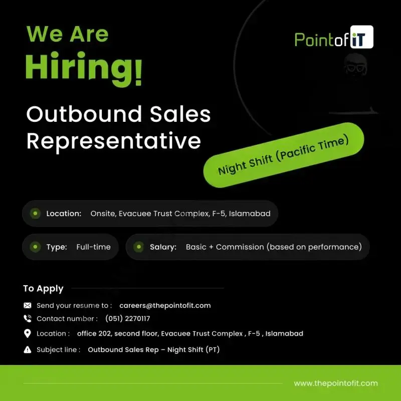 Outbound Sales Representative Jobs 2025 Advertisement