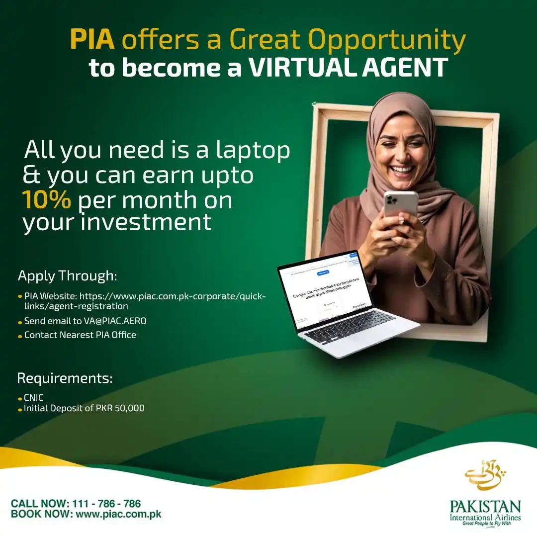 PIA Virtual Agent Jobs 2025 Advertisement