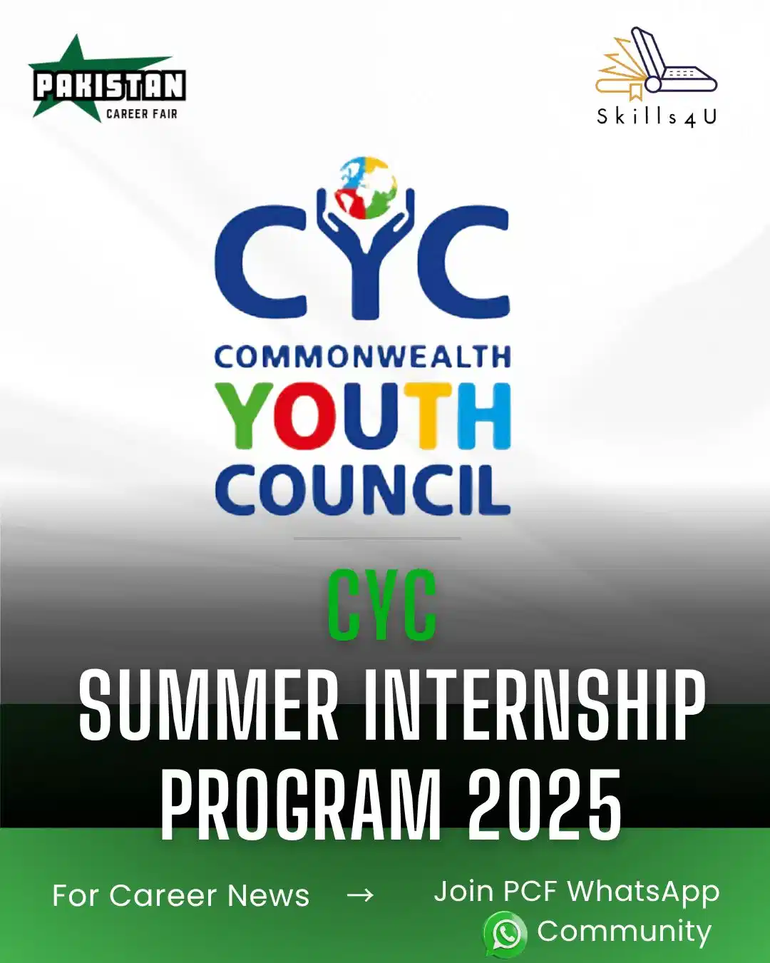 CYC Summer Internship Program 2025 Advertisement