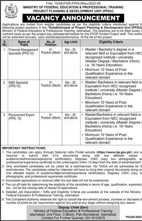 Finance Jobs 2025 Advertisement