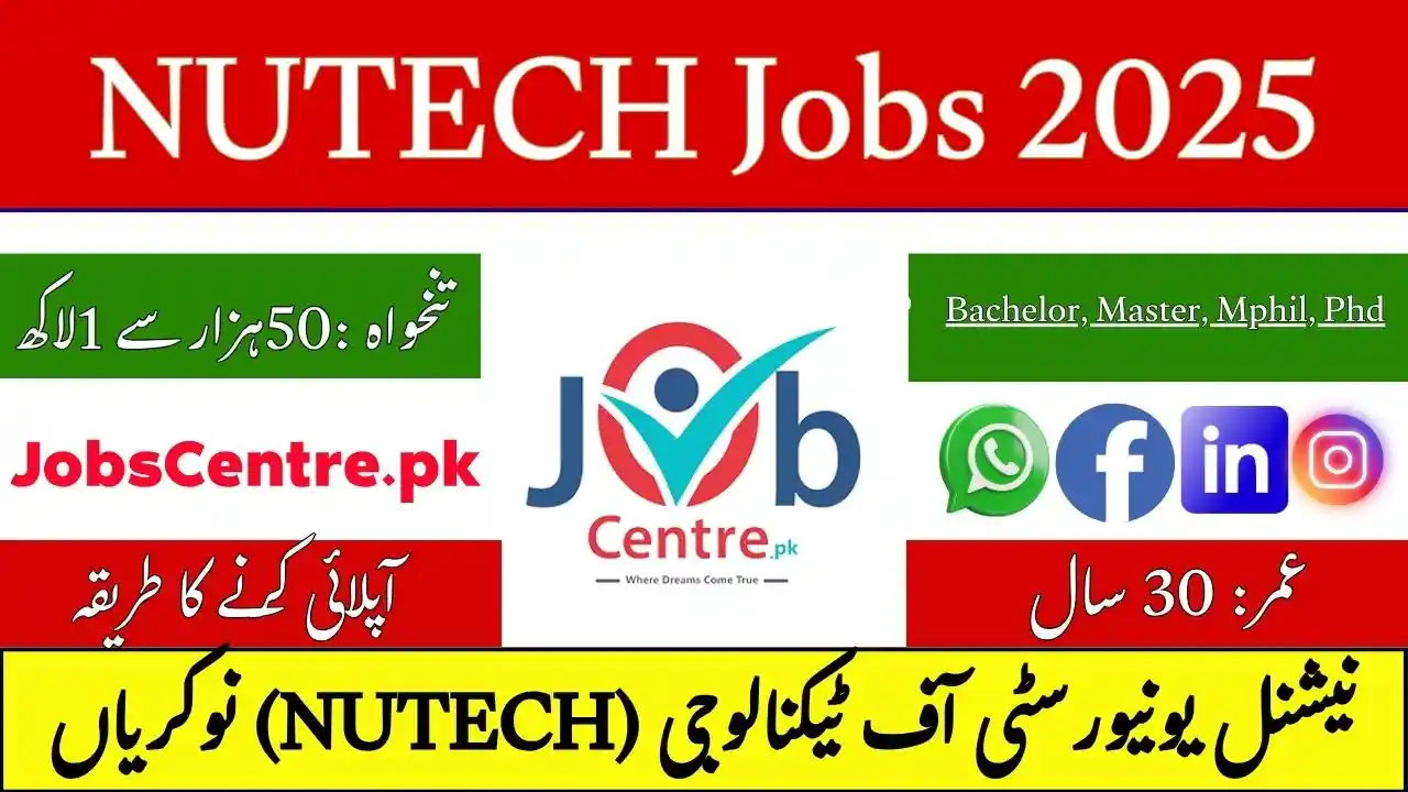NUTECH Jobs 2025