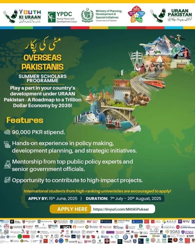 URAAN Summer Scholarship Program 2025 Advertisement