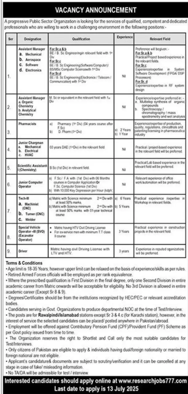 www.researchjobs777.com Jobs 2025 Advertisement