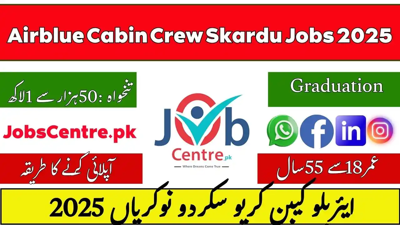 Airblue Cabin Crew Skardu Jobs