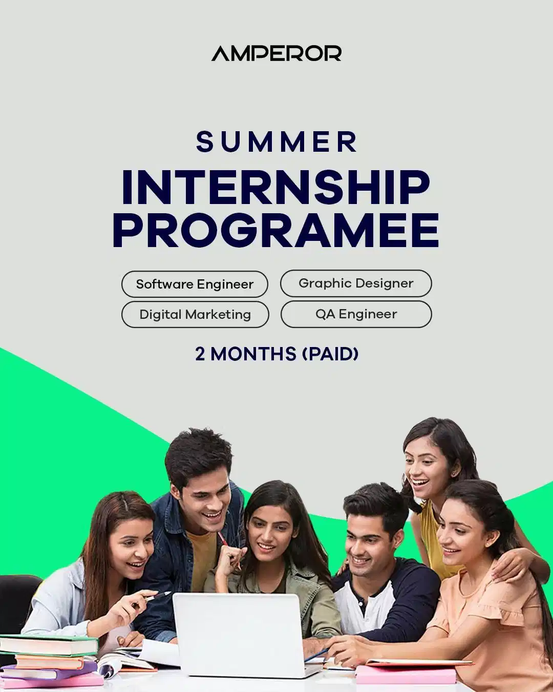 Amperor Paid Summer Internship 2025 Advertisement