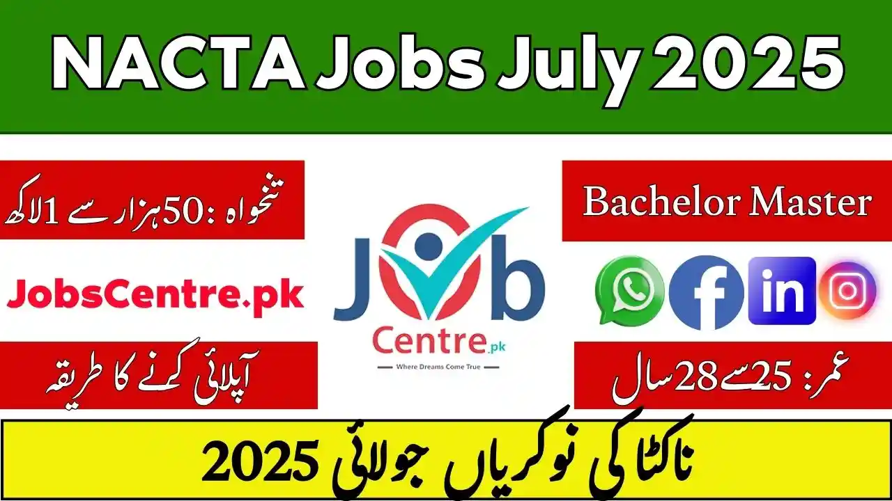 NACTA Jobs July 2025