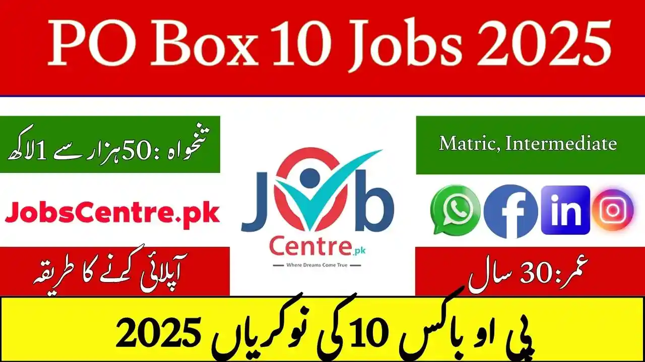 PO Box 10 Jobs 2025