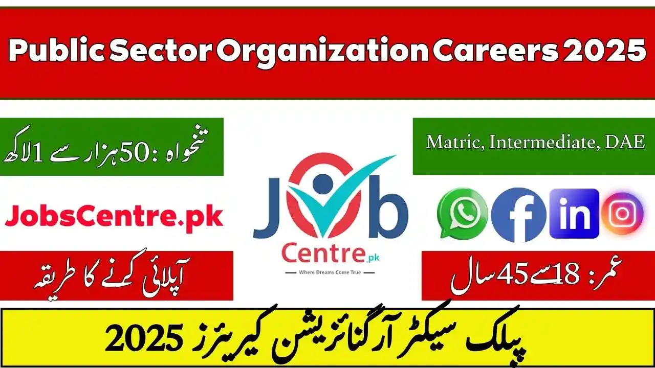 Public Sector Organization Careers 2025