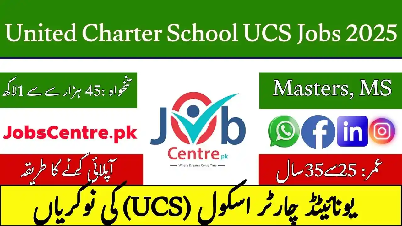 United Charter School UCS Jobs 2025