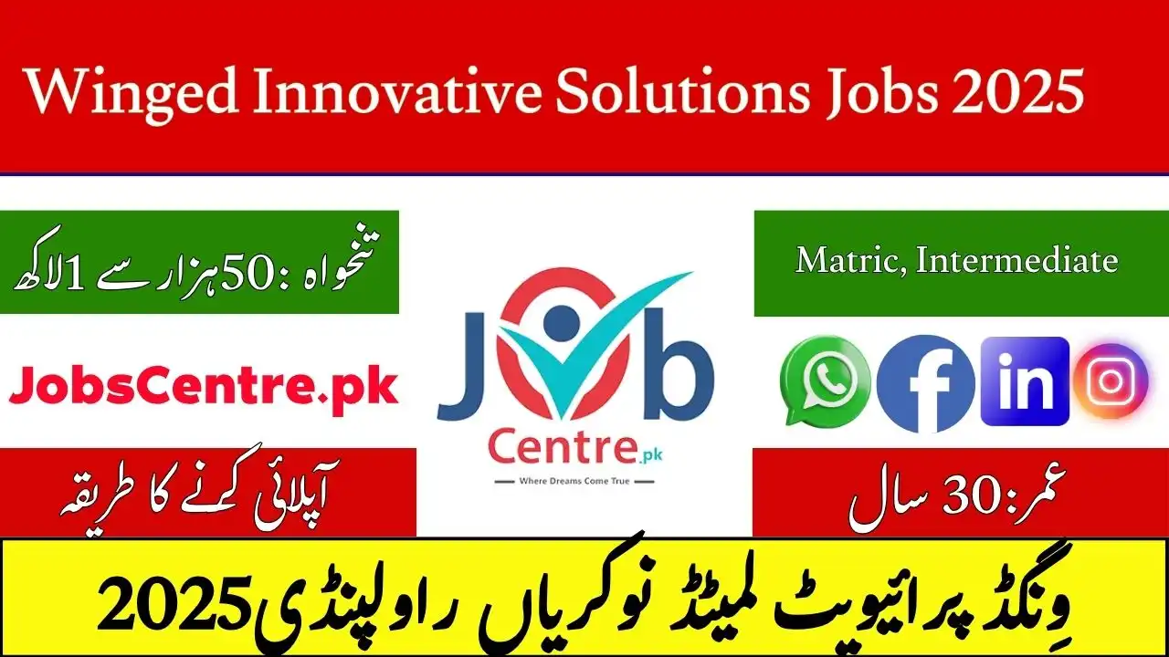 Winged Innovative Solutions Jobs 2025