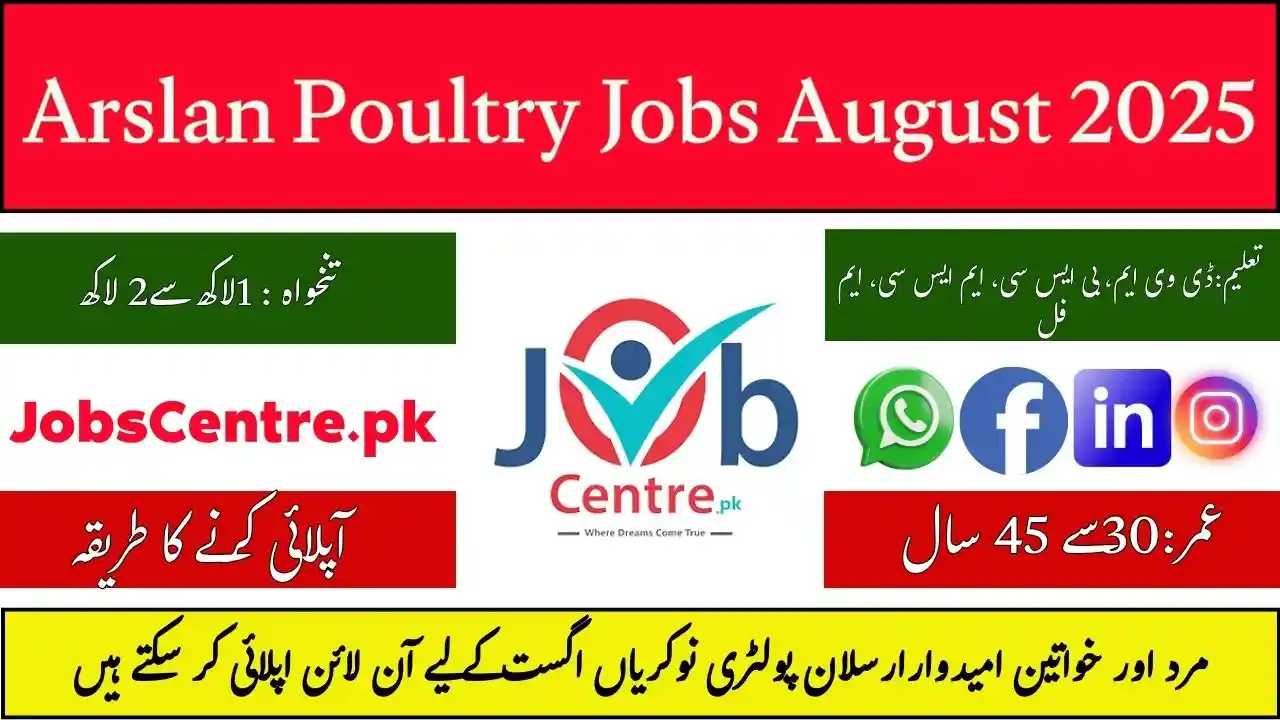Arslan Poultry Jobs