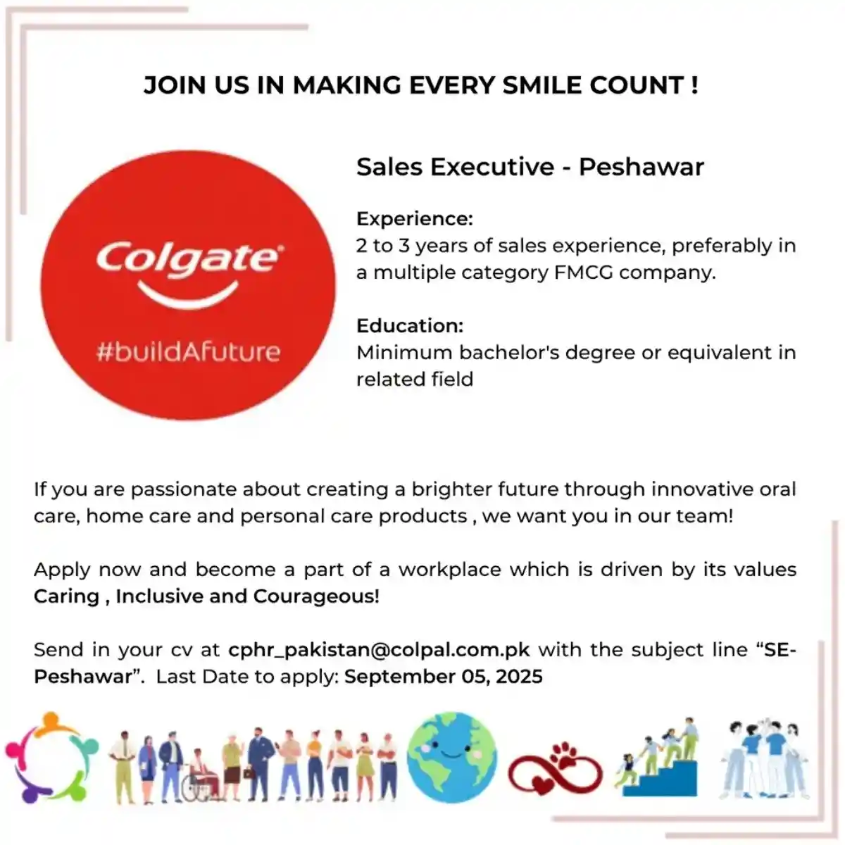 Colgate Palmolive Jobs 2025 ad