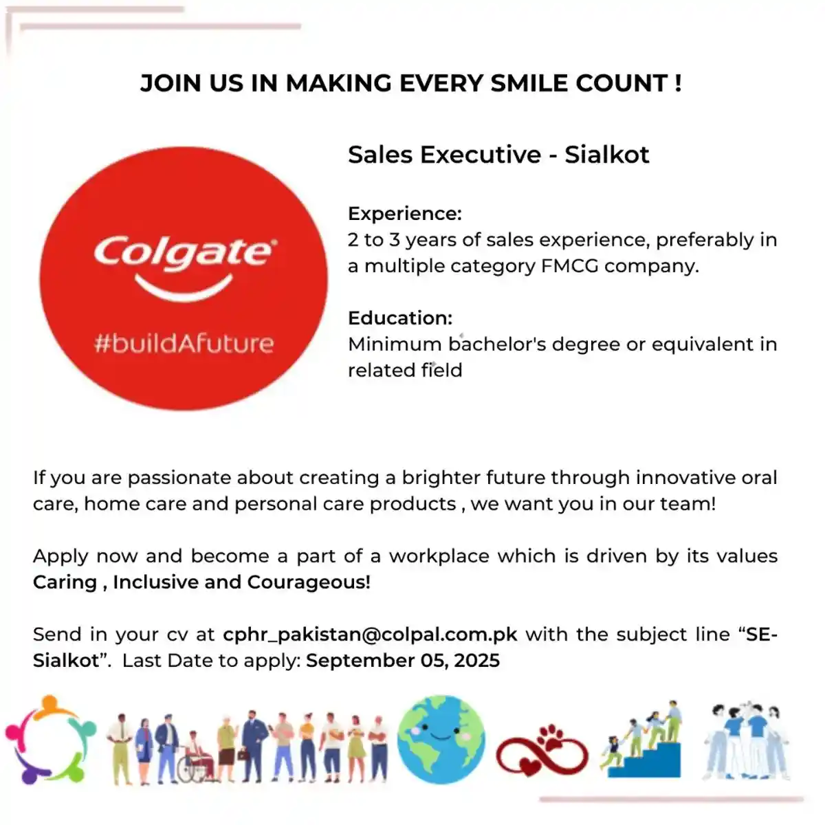 Colgate Palmolive Jobs 2025 ad