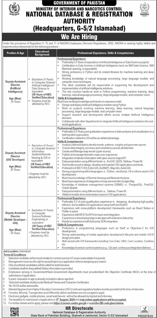 Deputy Assistant Director Jobs In 2025 Advertisement