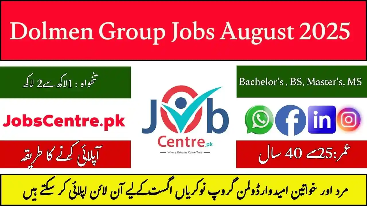 Dolmen Group Jobs August 2025