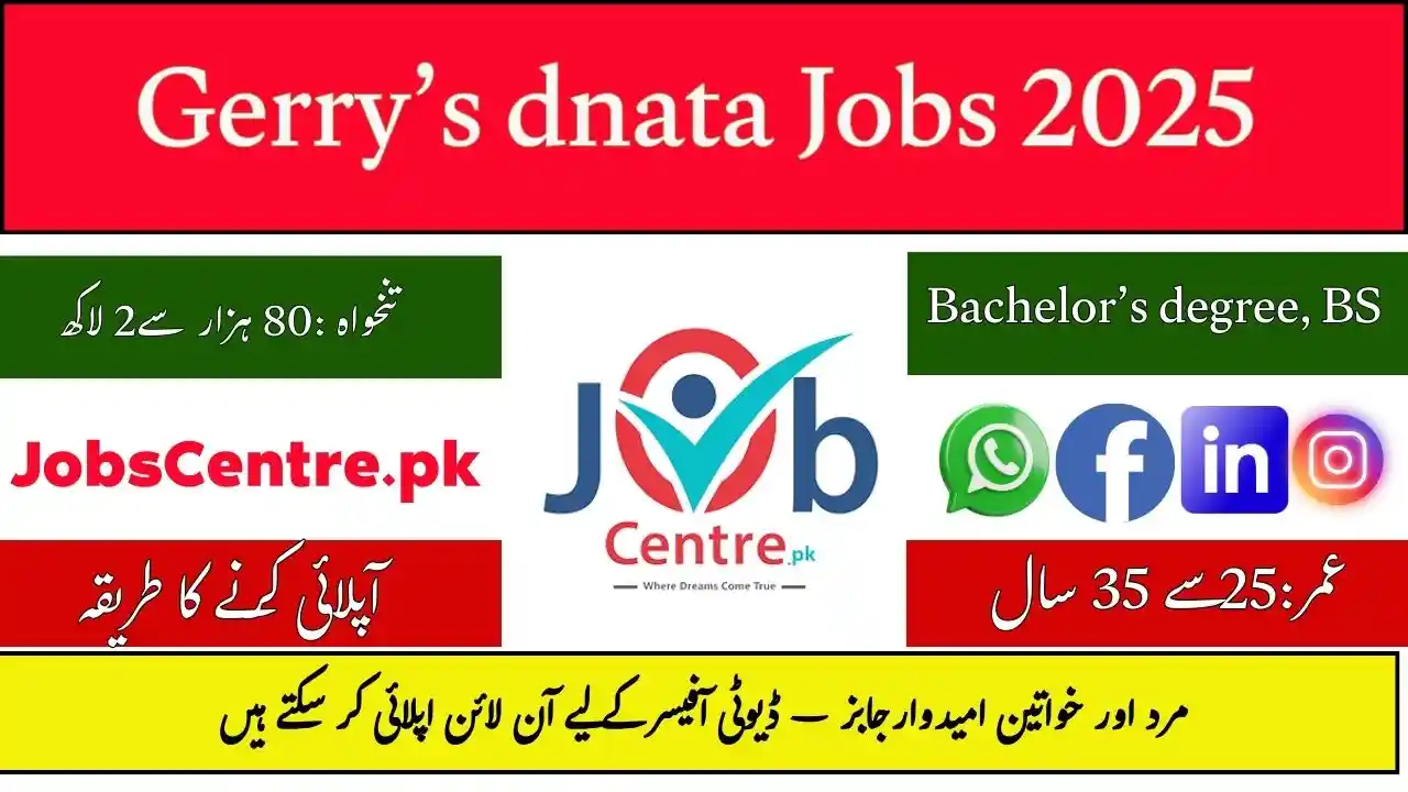 Gerry’s dnata Jobs Duty Officer 2025