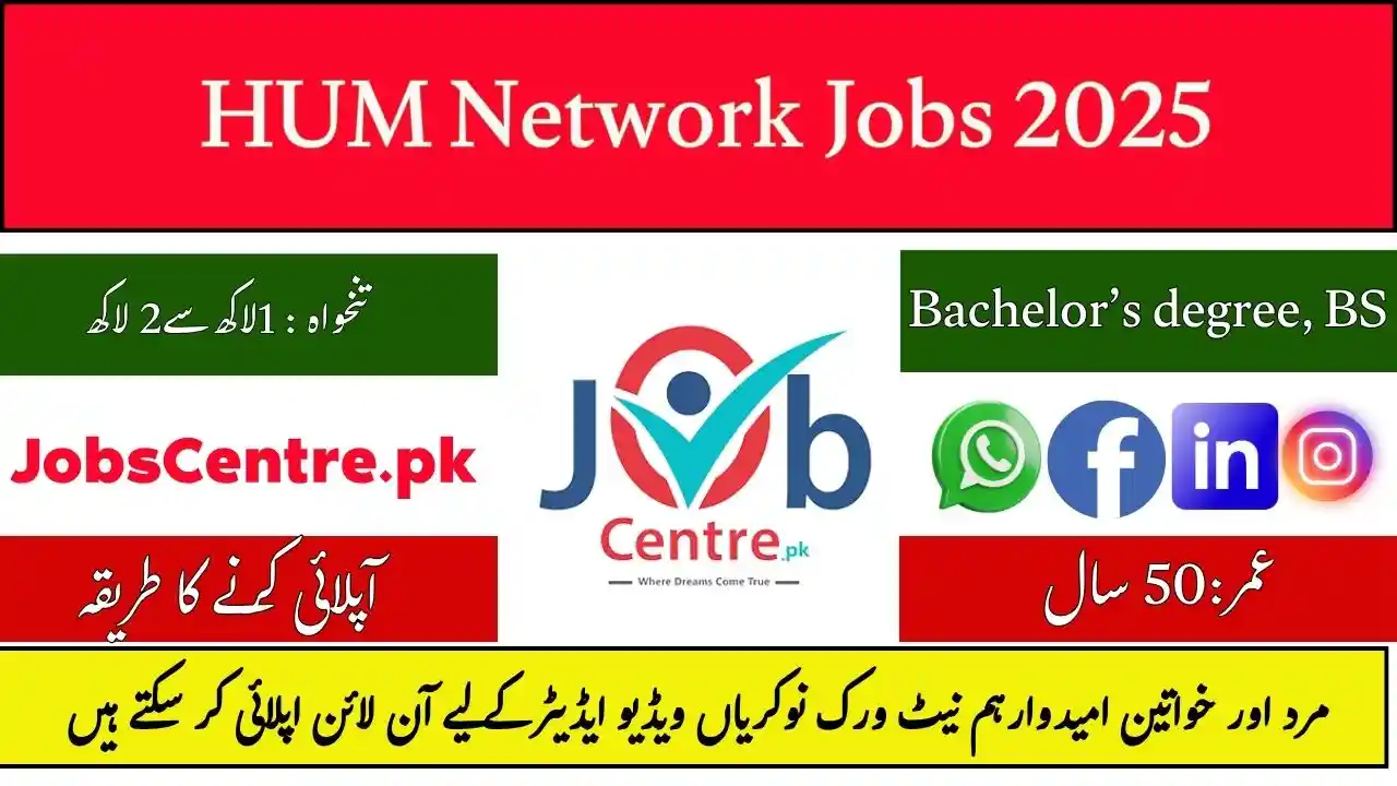 HUM Network Jobs Video Editor 2025