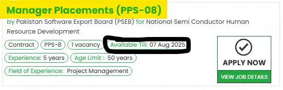 PSEB Manager Placements Jobs 2025 Advertisement