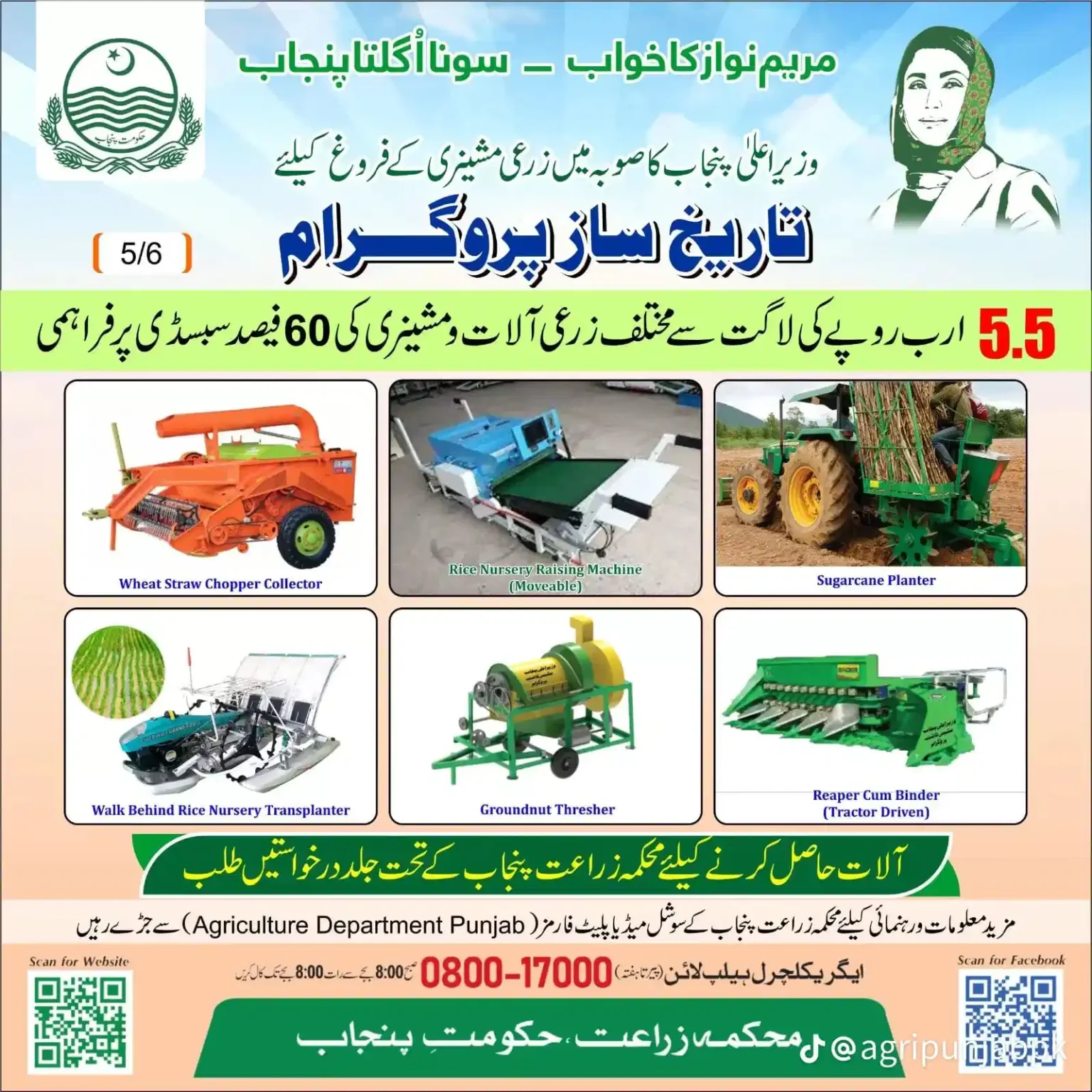 Punjab Agriculture Subsidy Scheme 2025 Advertisement