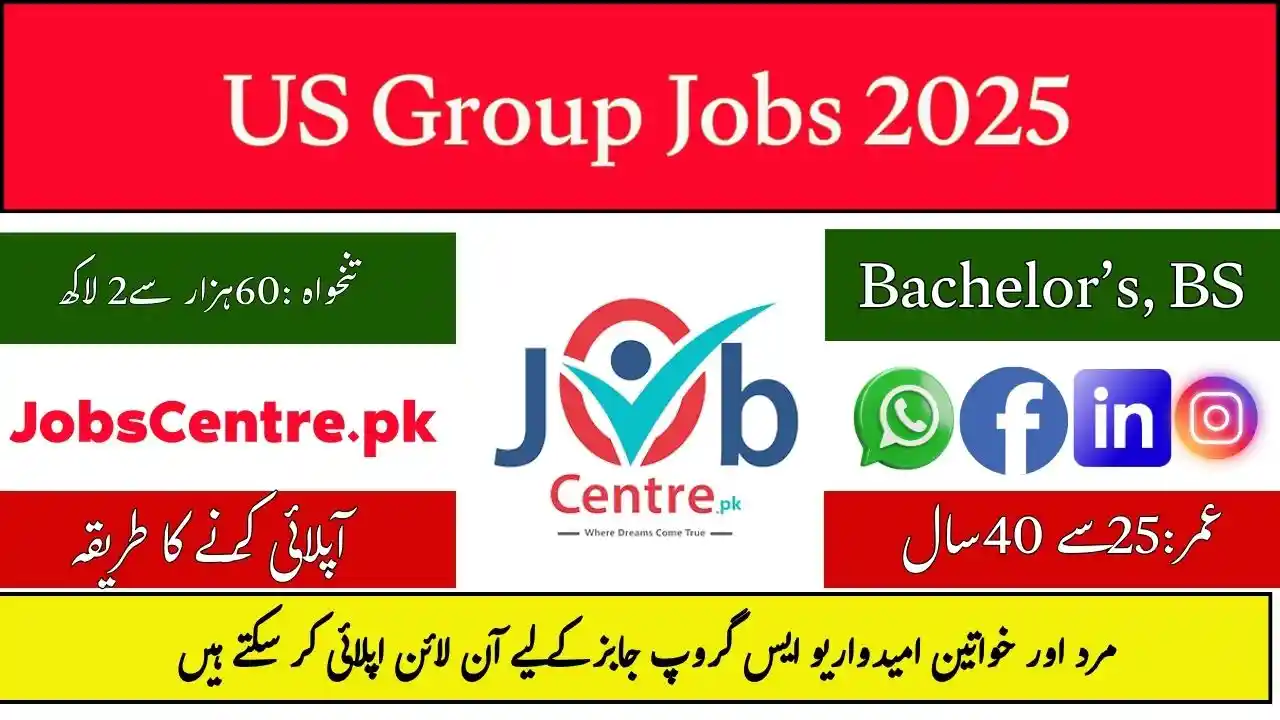 US Group Jobs August 2025