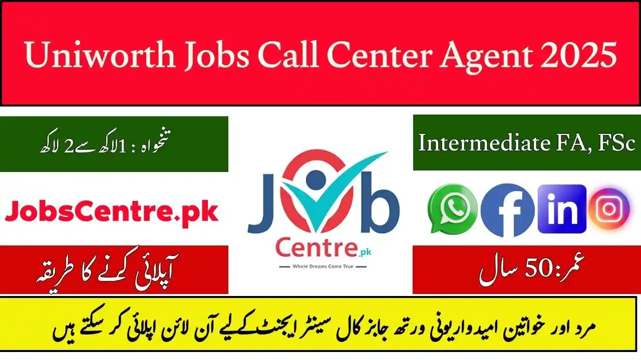 Uniworth Jobs Call Center Agent 2025