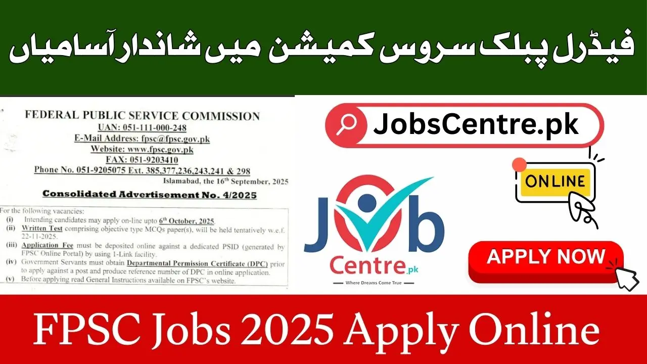 FPSC Jobs