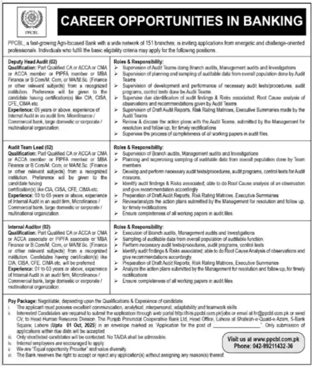 PPCBL Jobs 2025 Advertisement