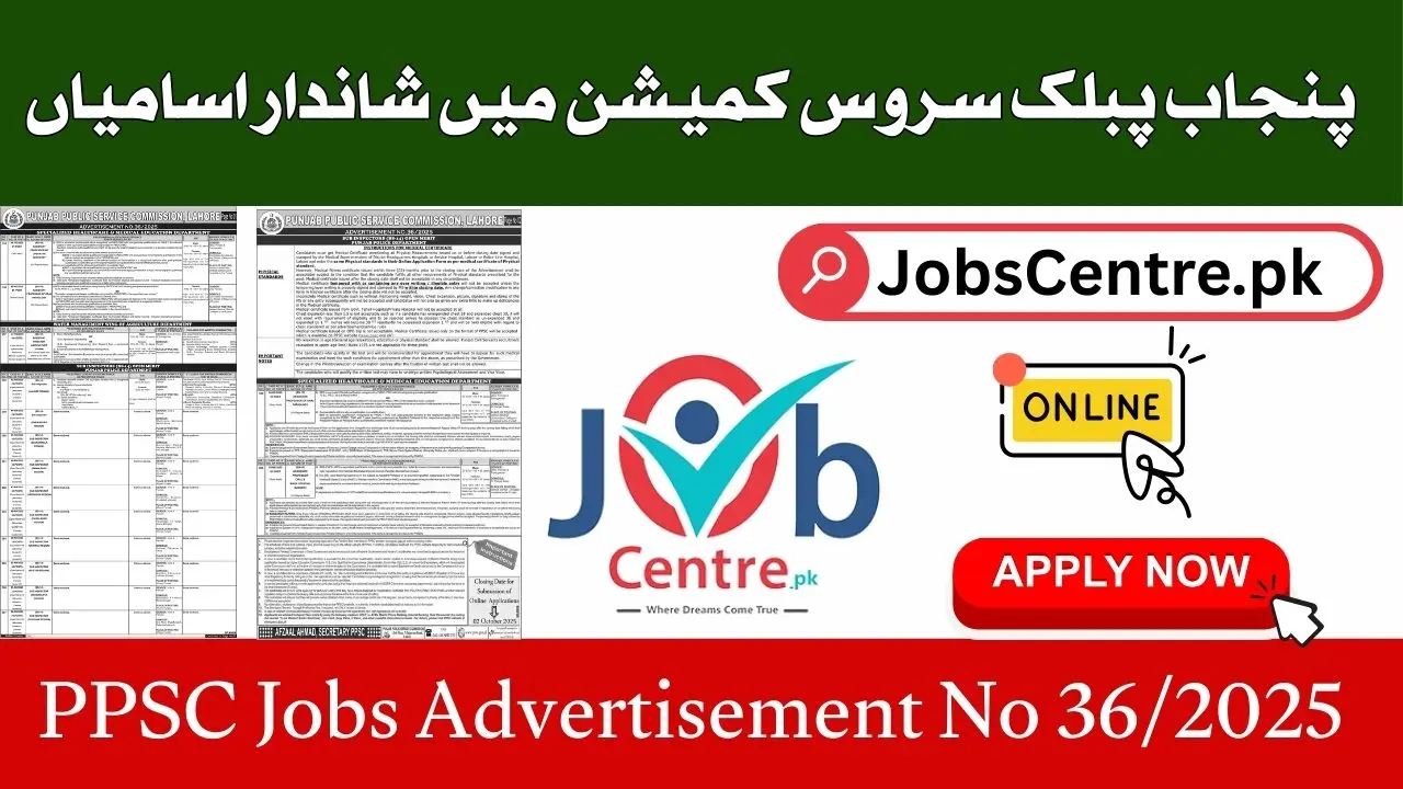 PPSC Latest Advertisement No 35 Jobs 2025
