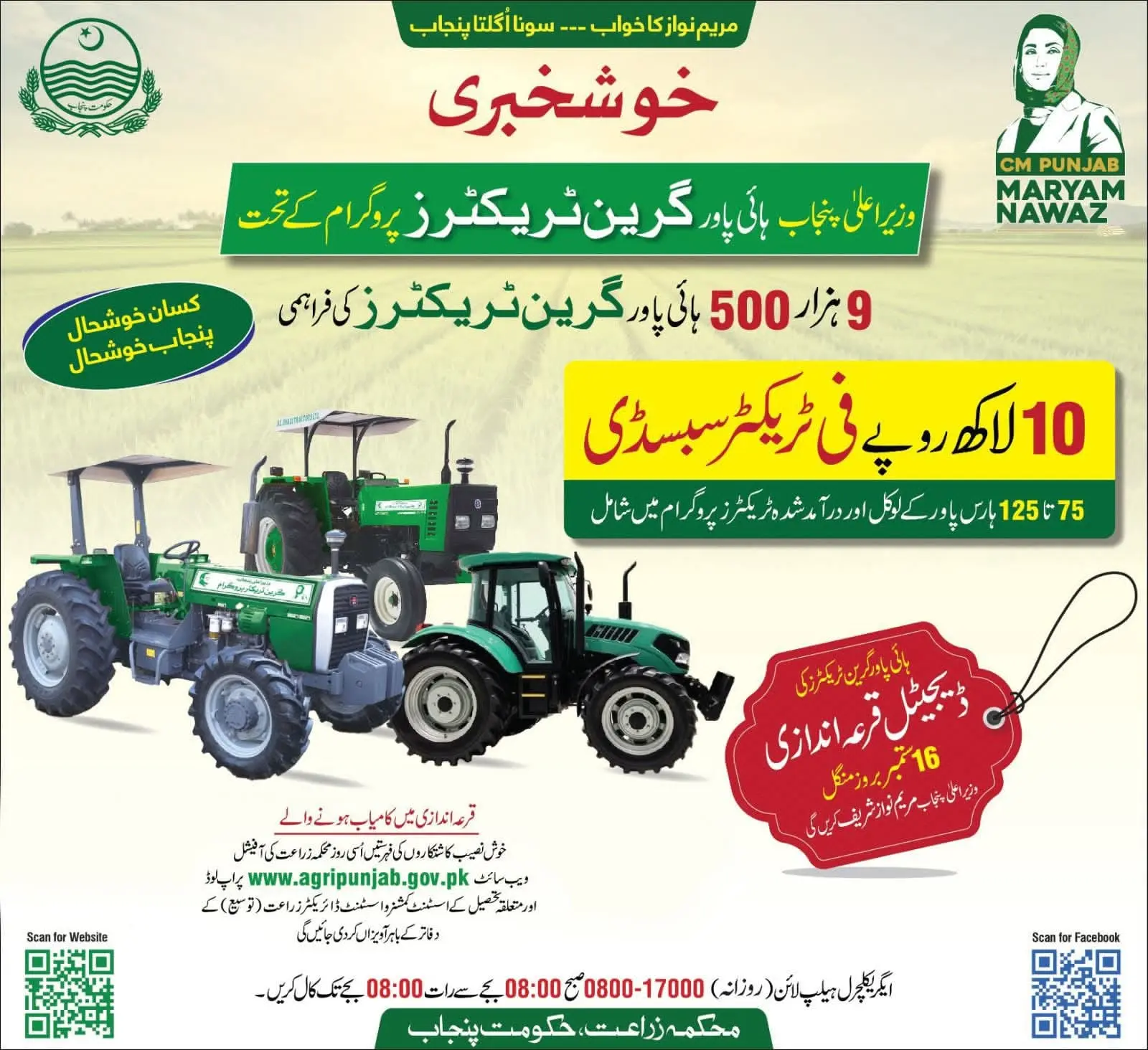 Phase 2 Tractor Scheme Balloting 