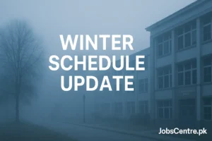 FDE Issues Revised Winter Timetable for All Islamabad Schools & Colleges