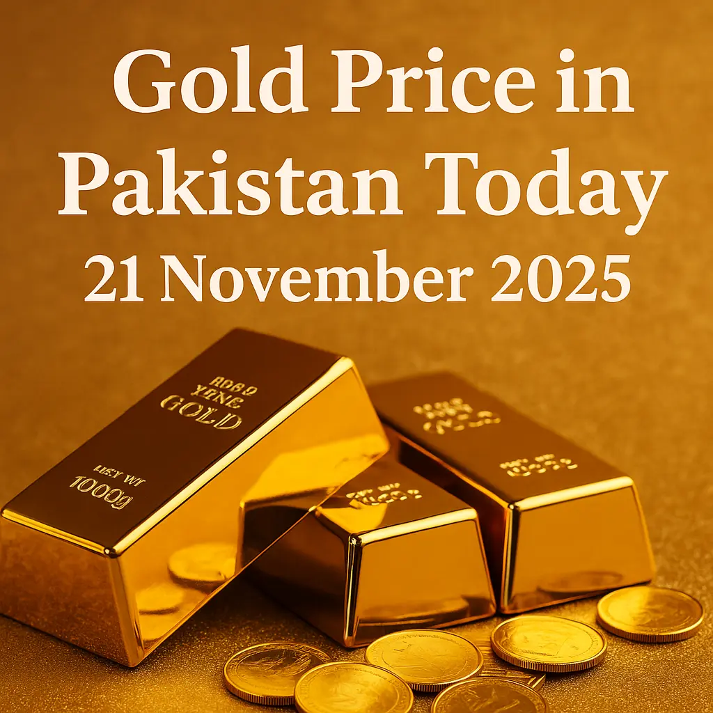 Gold Rate in Pakistan Today 21 November 2025