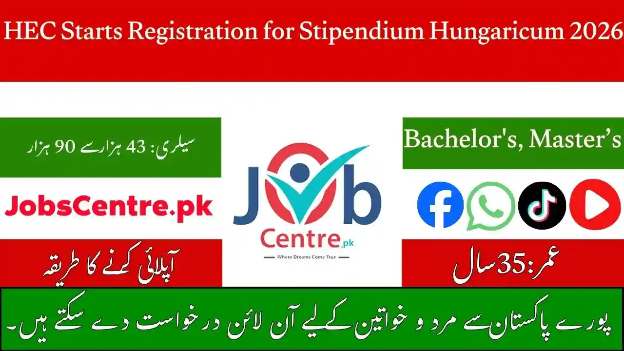 HEC Starts Registration for Stipendium Hungaricum