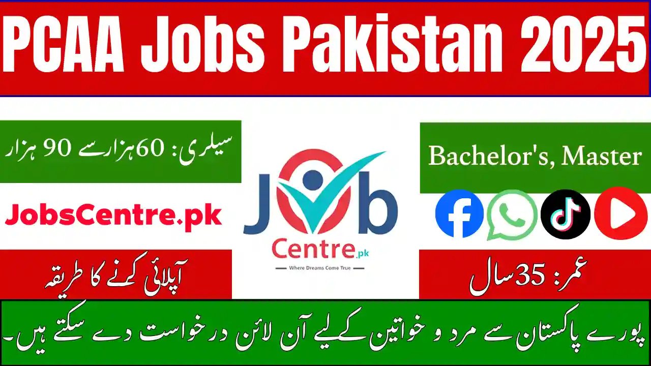 PCAA Jobs Pakistan 2025