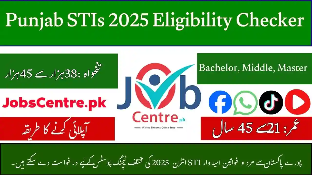 Punjab STIs 2025 Eligibility Checker