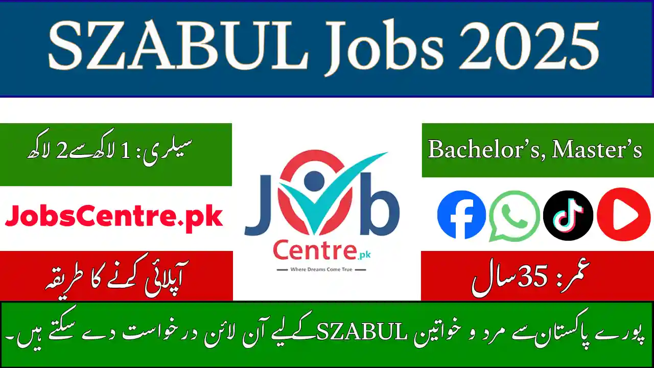 SZABUL Jobs 2025 