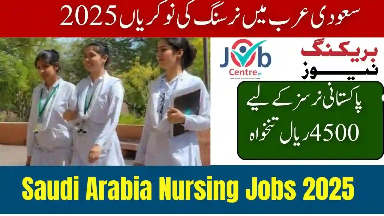 Saudi Arabia Nursing Jobs 2025