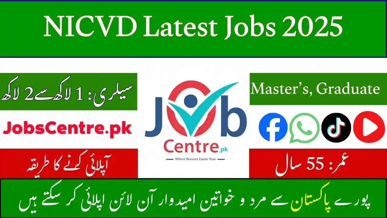 NICVD Latest Jobs