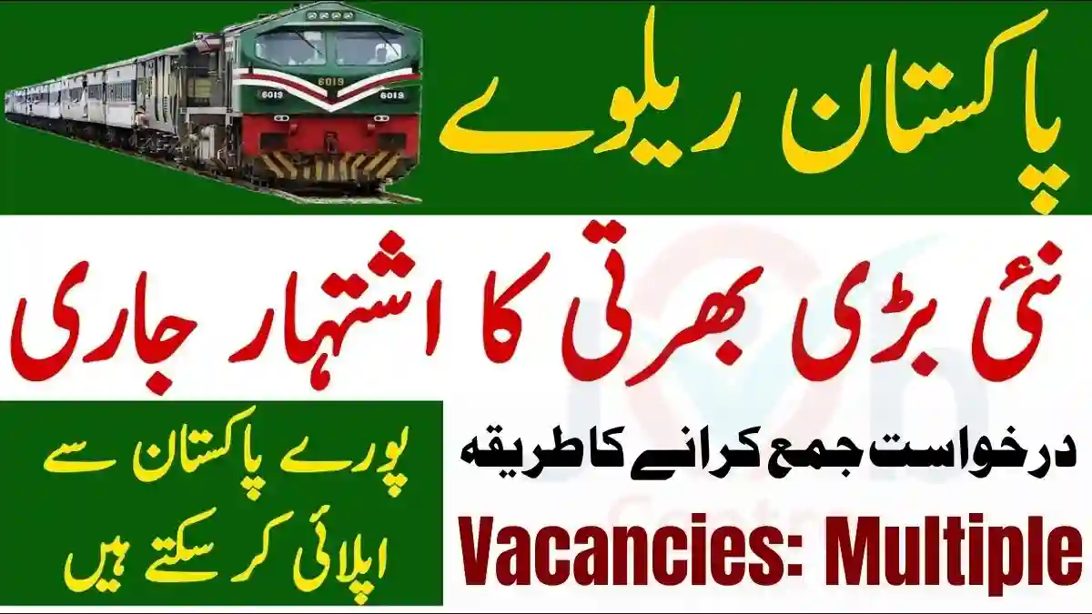 Pakistan Railways New Jobs Advertisement 2025