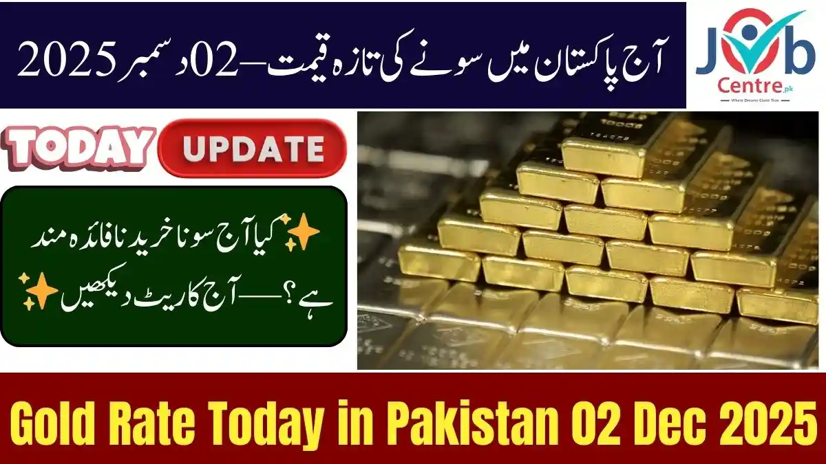 Today Gold Rate in Pakistan 2 December 2025