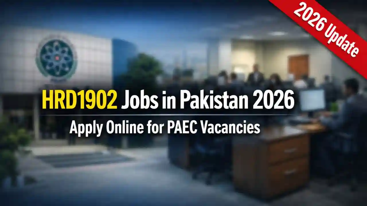 HRD1902 Jobs in Pakistan 2026