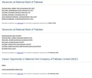 www NBP com pk Jobs Online Apply
