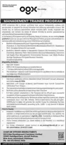 OGDCL Management Trainee Program